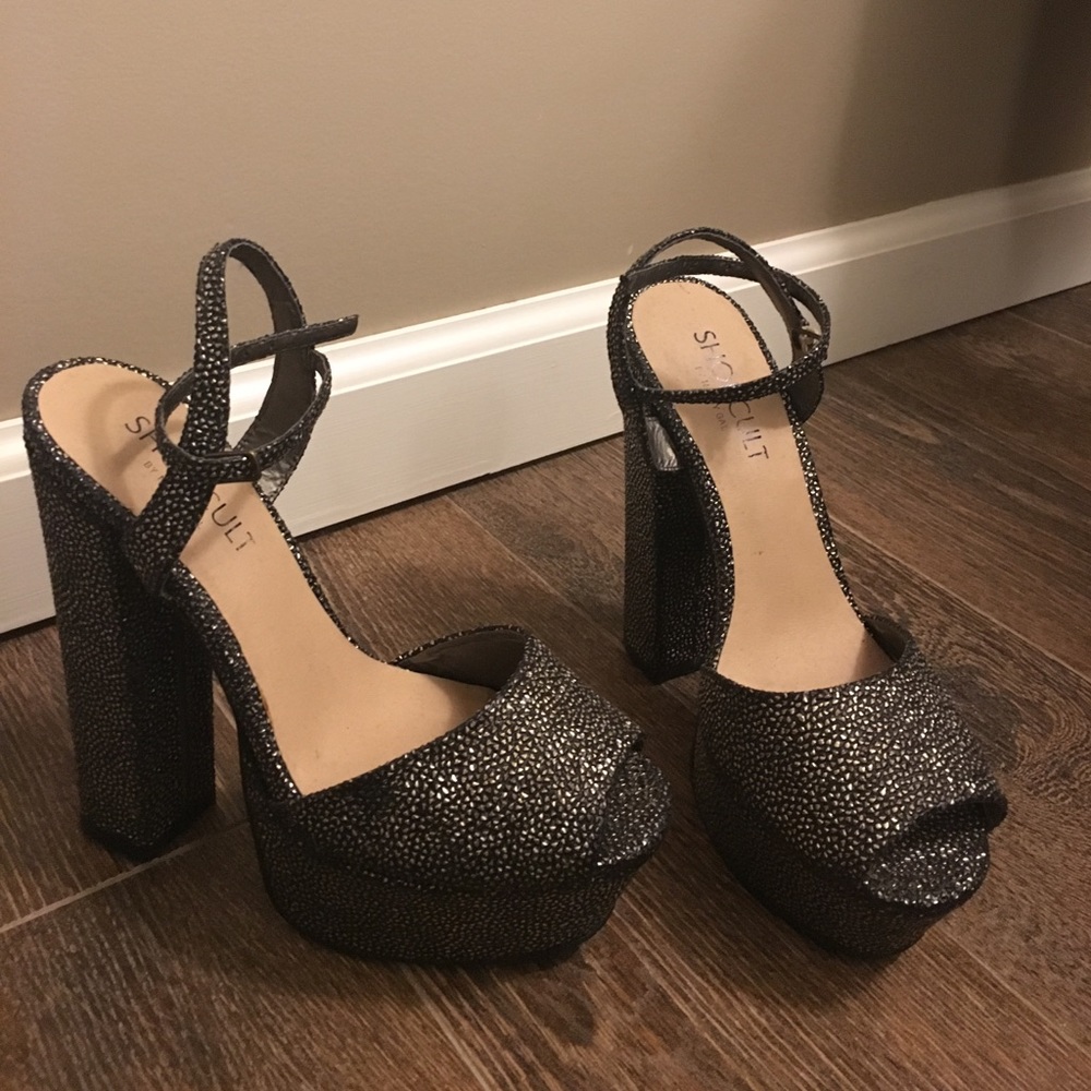 Nasty Gal open toe pumps