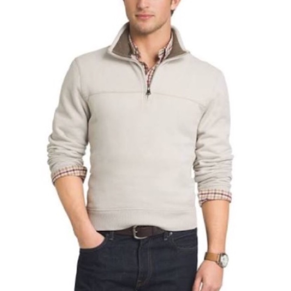 Arrow - Men's Long Sleeve 1/4 zip Sweater