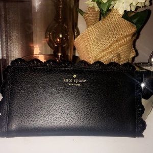 Cute black Kate spade wallet