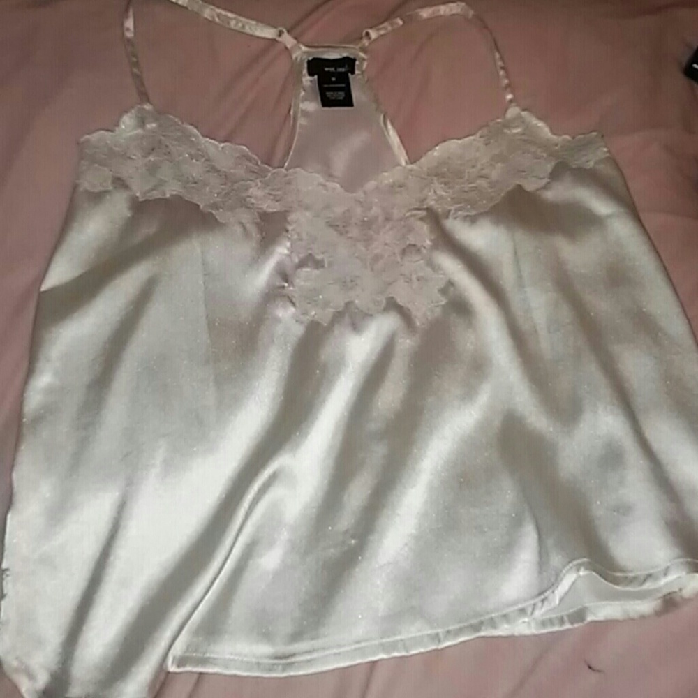 Silky lingerie top
