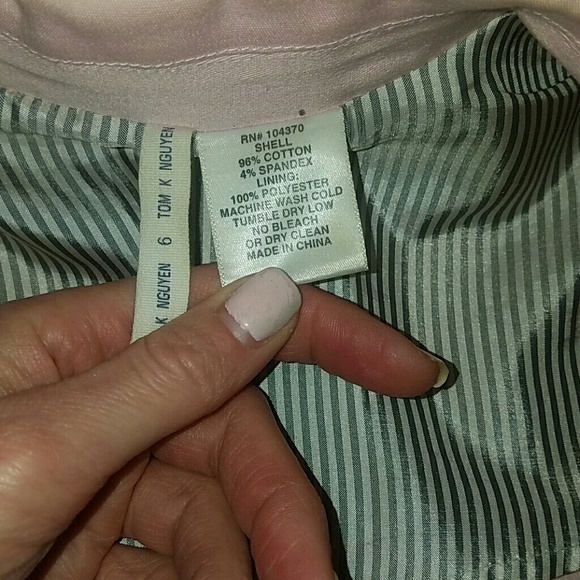 Pink euro rock jacket with buttons - Picture 7 of 7