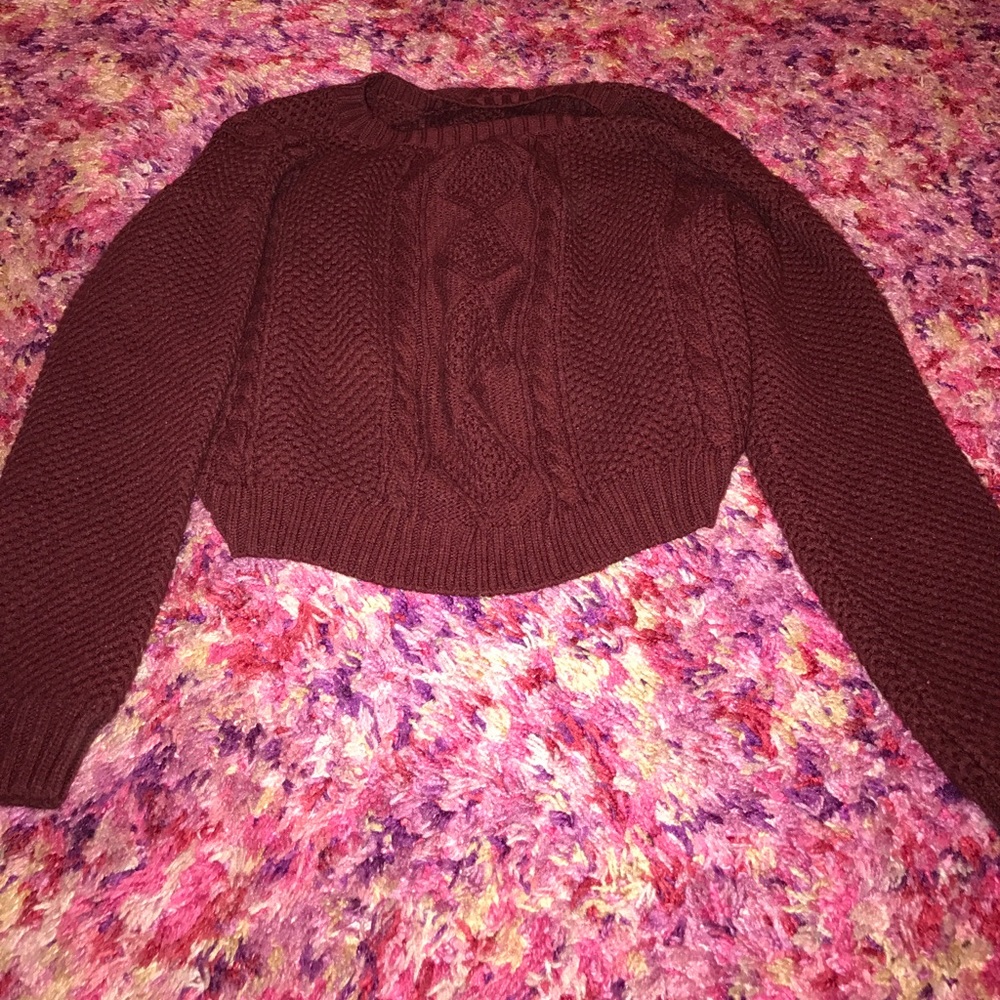 Cropped sweater
