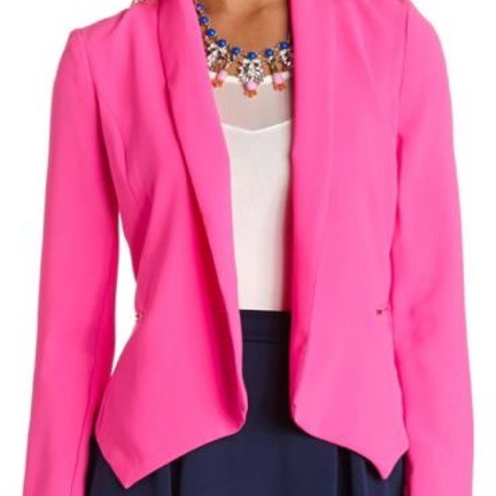 Hot pink blazer