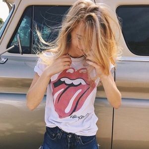BRANDY MELVILLE/J. GALT Rolling Stones Tee