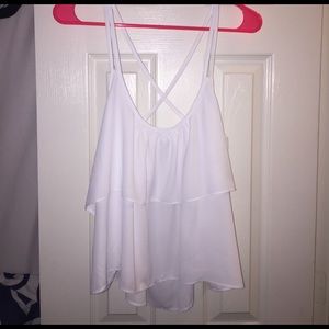 Crossback tank top
