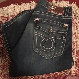 Men's big star jeans SZ 33r