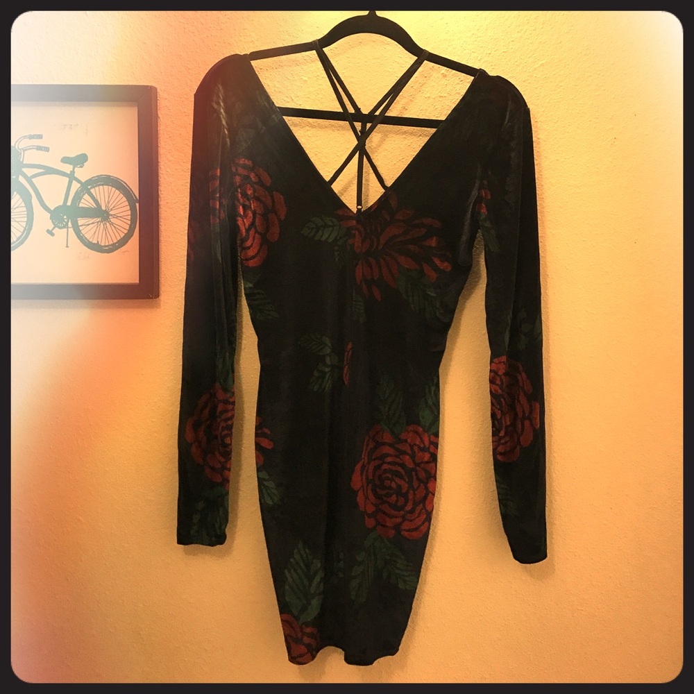Intimately Free People sexy velvet dress