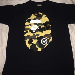 Bape camo tee