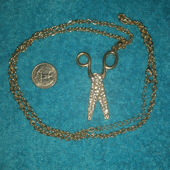 Scissor Charm Necklace - Picture 1 of 1
