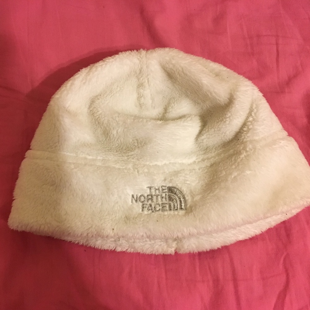 North Face fuzzy hat