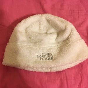 North Face fuzzy hat