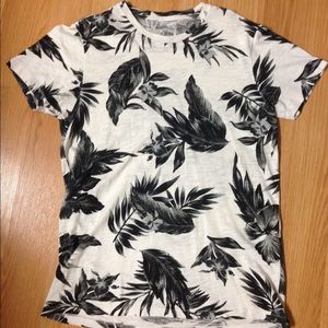 Bonobos Charcoal Aloha Floral T-Shirt