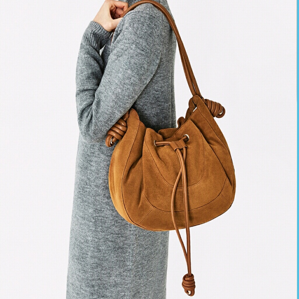 ZARA 100% LEATHER BAG NEW