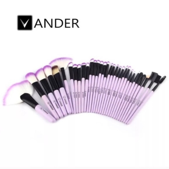 32pcs Purple Makeup 💄Brushes - Picture 4 of 4