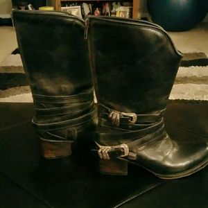 Black boots Freebird  by Steven