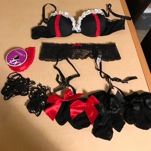 Black & Red Rave Outfit