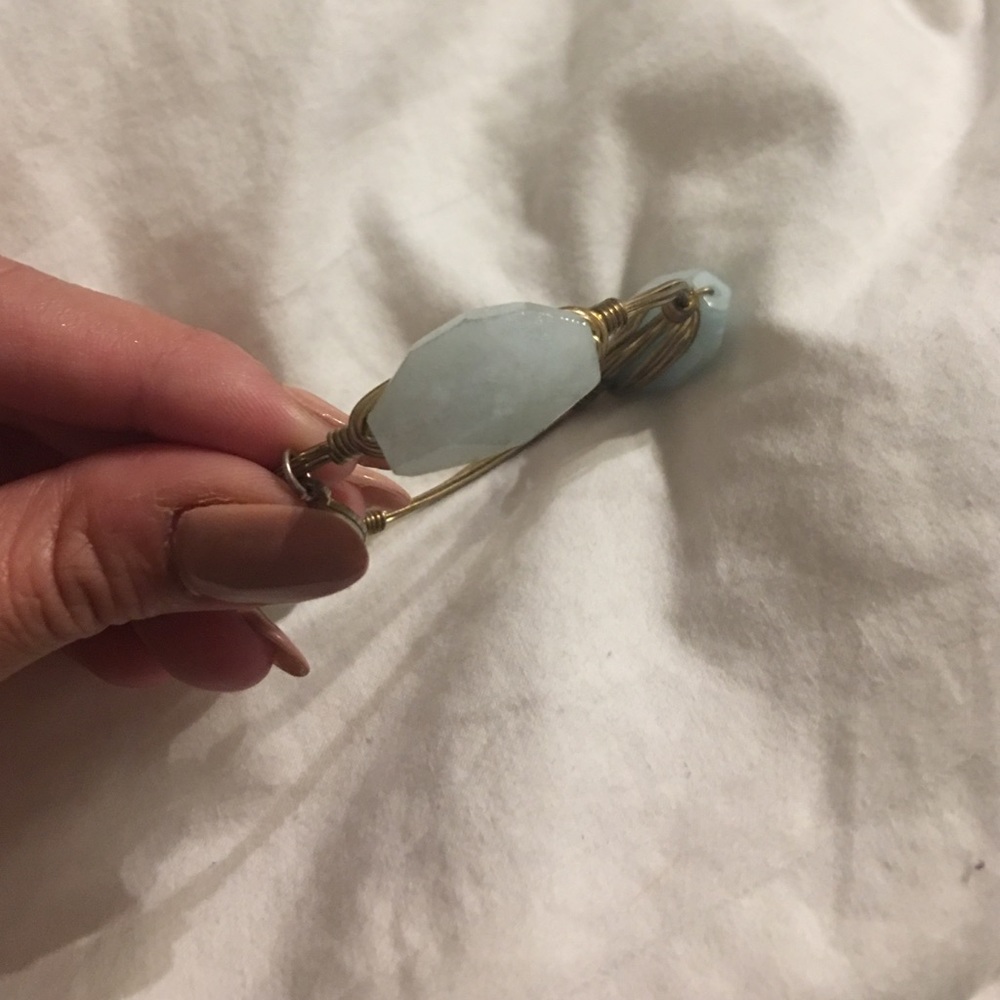 Light Blue Bourbon and Boweties Bracelet