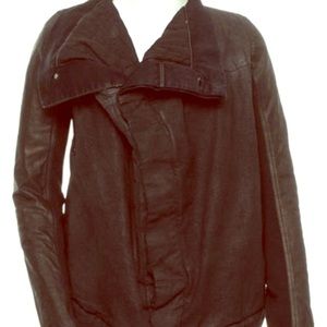 RICK OWENS DRKSHDW DENIM MOTO JACKET