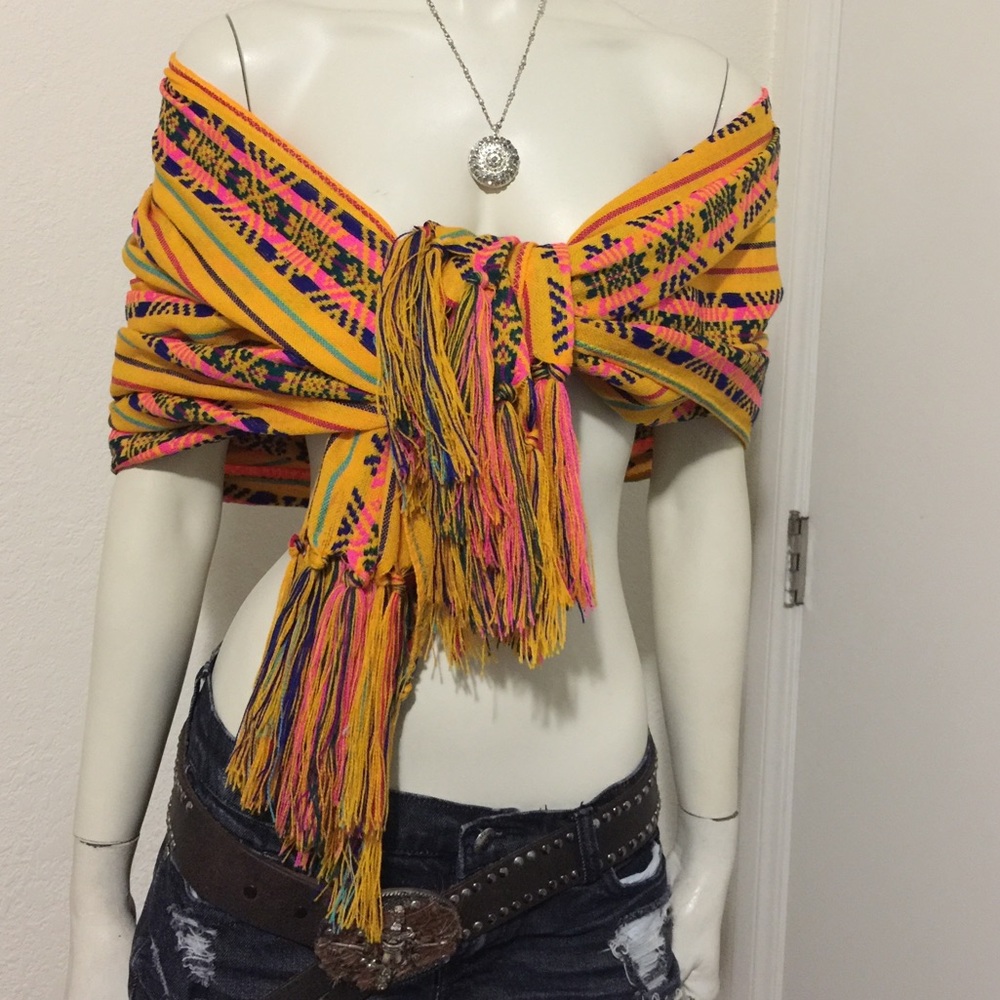 New Hand Made Shawl / Rebozo