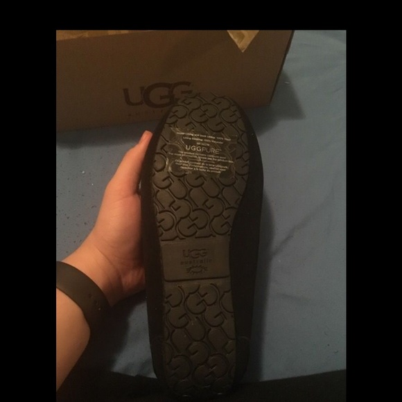 Uggs Australian girl Dakota raven slippers - Picture 2 of 2