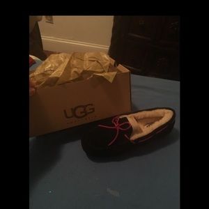 Uggs Australian girl Dakota raven slippers