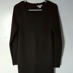 Black long sleeve dress
