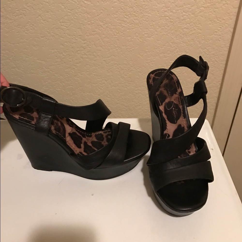Jessica Simpson wedges!