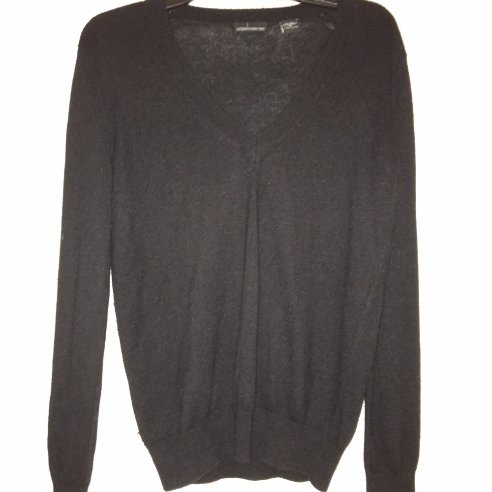 Moda international silk/cashmere blend sweater