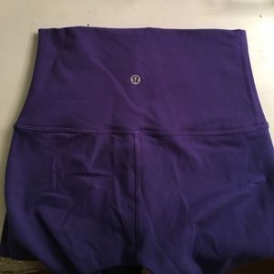 Lululemon high-waisted wunder under crops