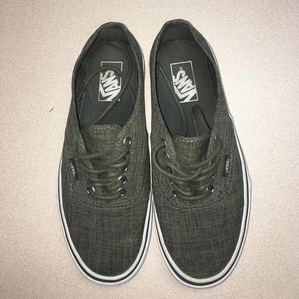 Olive green Vans