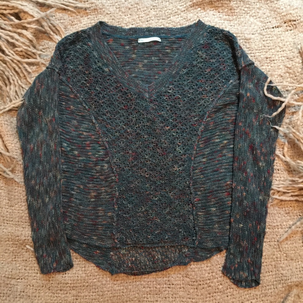 Maurice's Aqua Knit Sweater