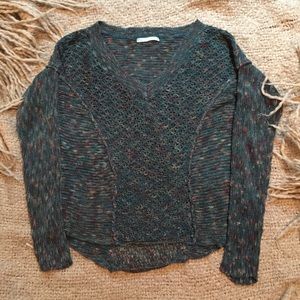 Maurice's Aqua Knit Sweater