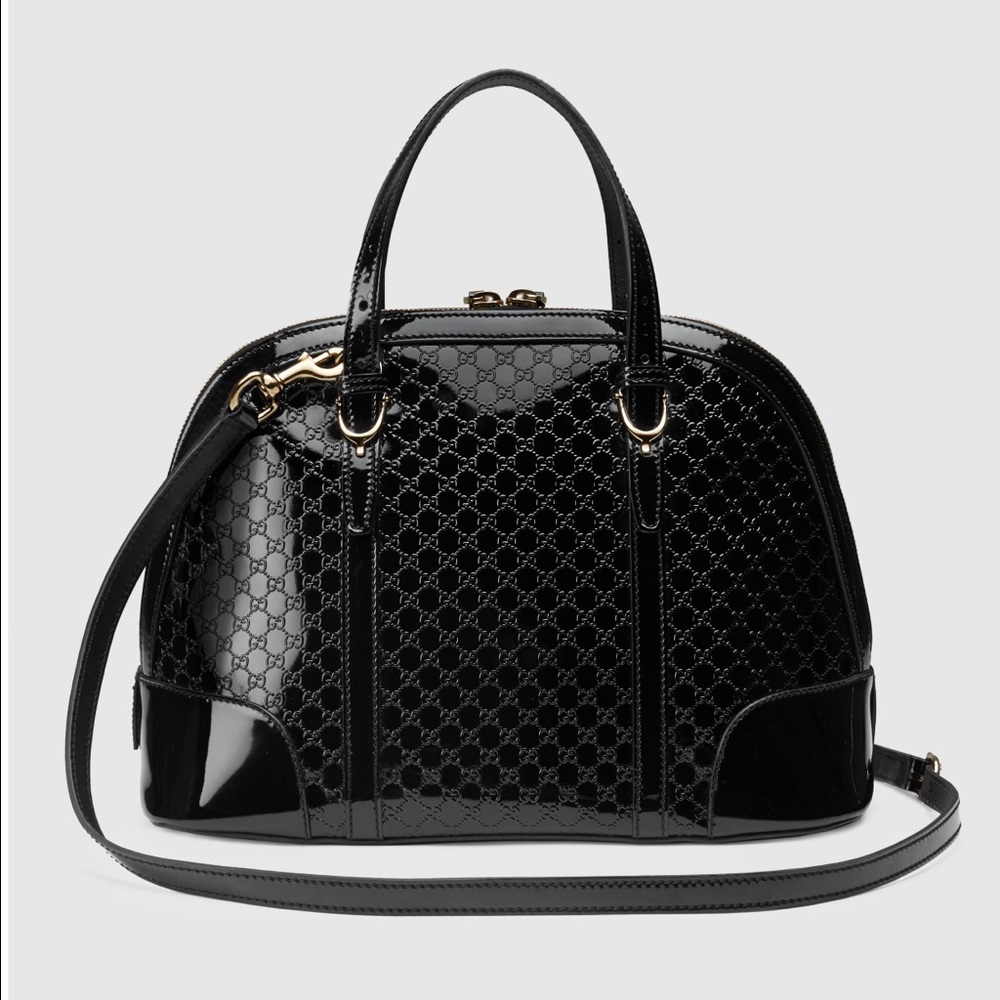 💲⬇️ Gucci Nice Microguccissima Patent Leather Bag
