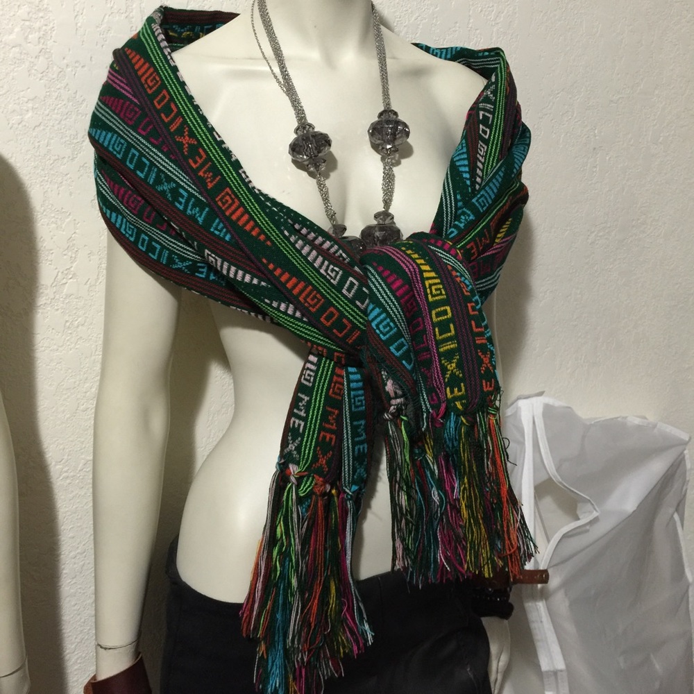 New. Hand made Shawl / Rebozo - Picture 5 of 12