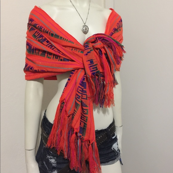 New. Hand made Shawl / Rebozo - Picture 3 of 12