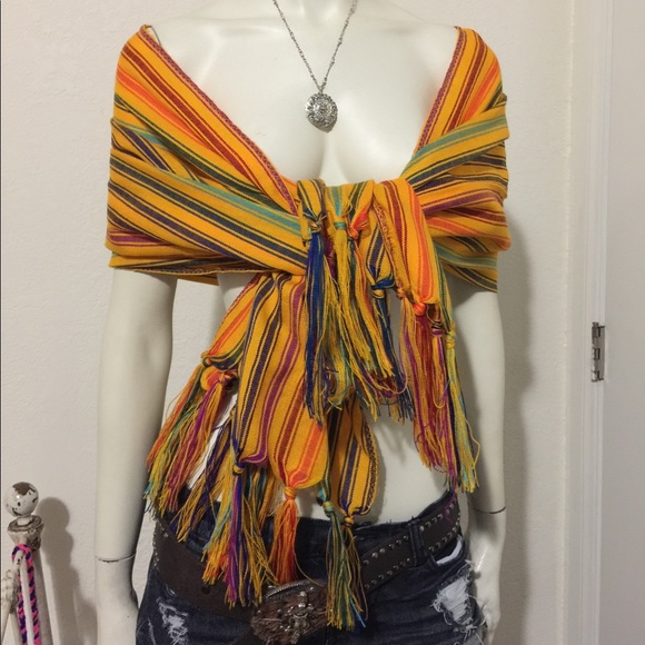 New. Hand made Shawl / Rebozo - Picture 2 of 12