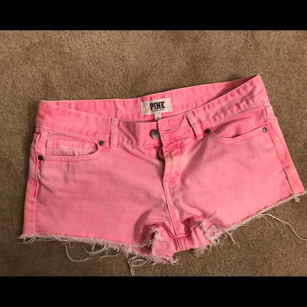 Hot Pink Victoria's Secret shorts