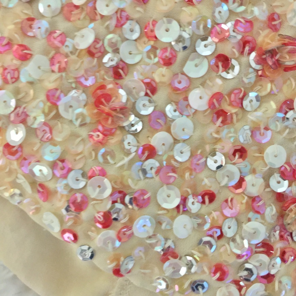 Sequined Pencil Skirt