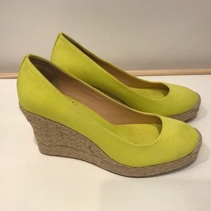 J.Crew Espadrille Seville Wedge size 6.5