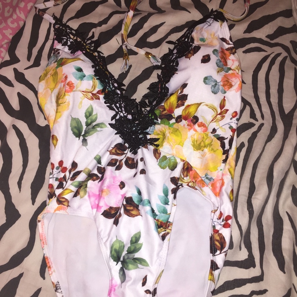 One piece bathing suit