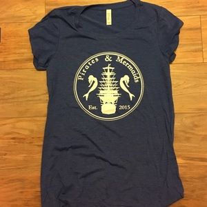 Super soft, fitted Pirates & Mermaids women's tee