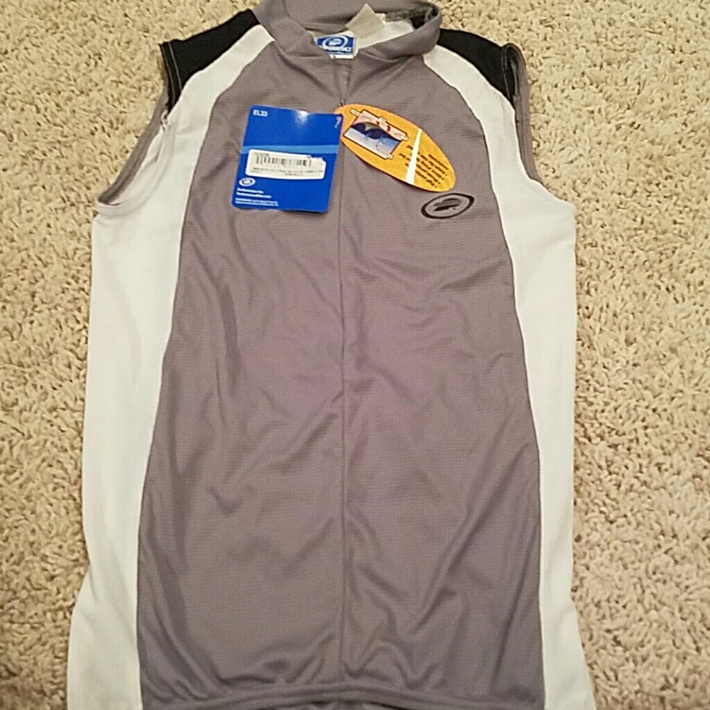 Performance Biking Mens Sleeveless Jersey.  Small