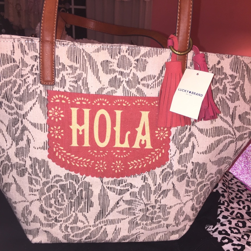 Lucky brand beach bag / pocket book