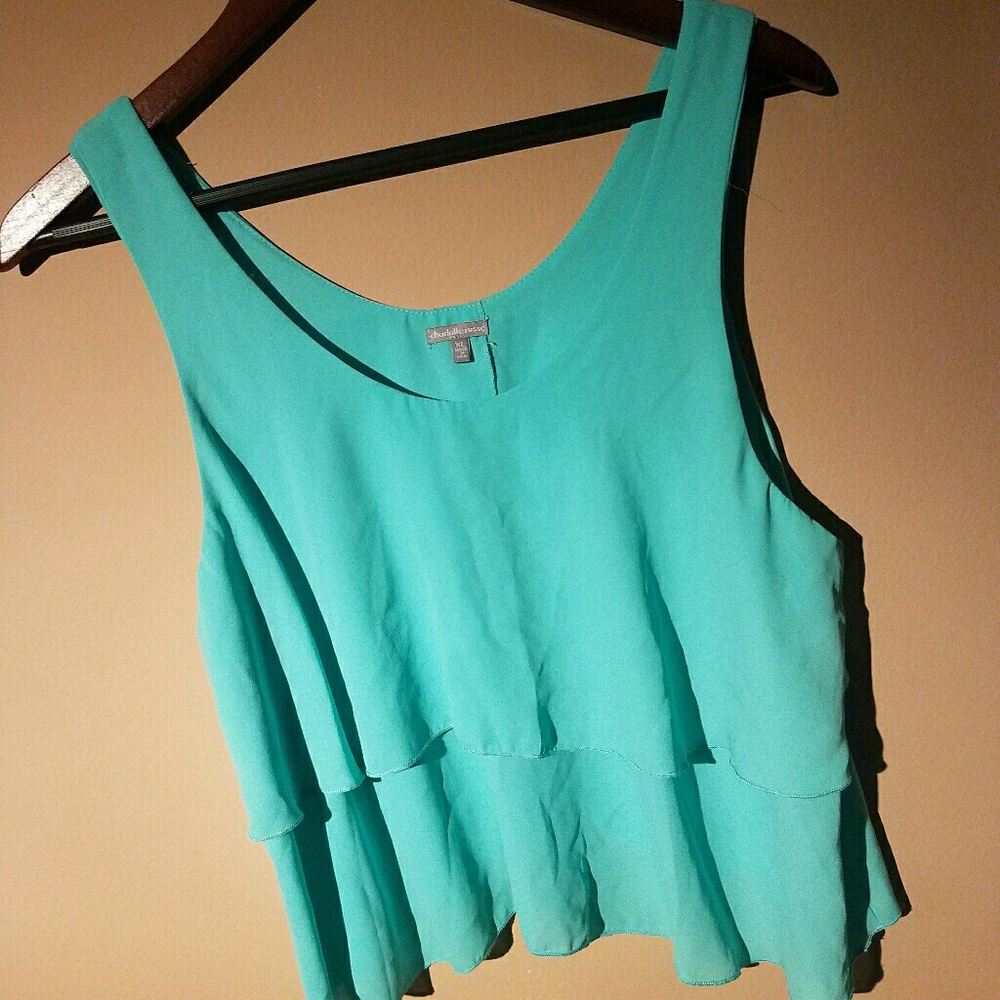 Flowy crop top tank