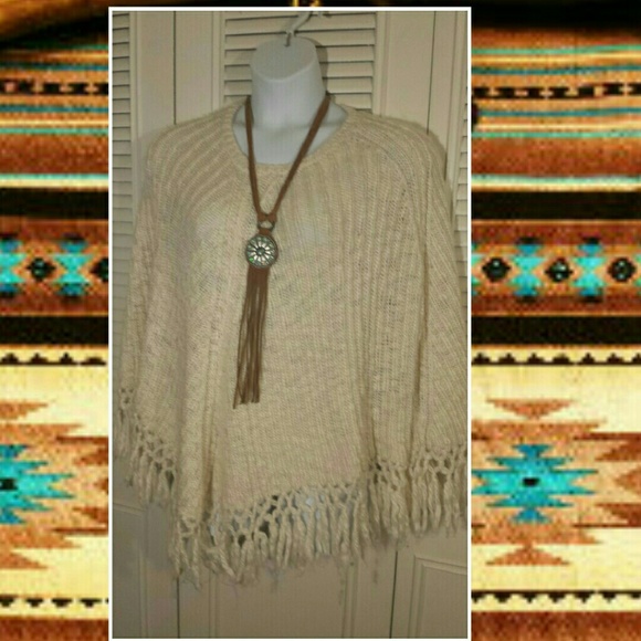 Ralph Lauren Wool Poncho. OSFM - Picture 1 of 6