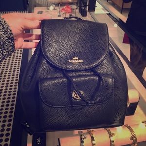 Authentic coach mini backpack