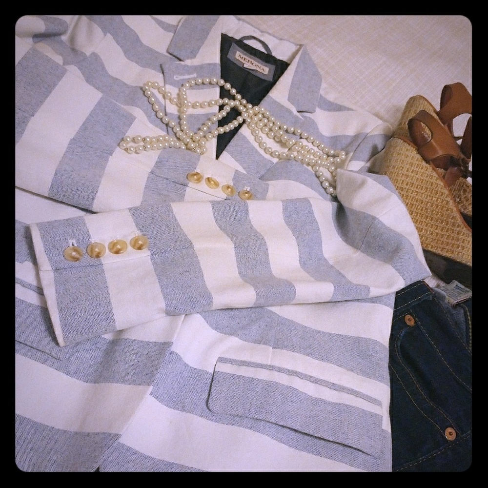 Love Nautical? Try this versatile blazer!