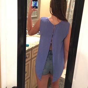 Silky material evenly tank top