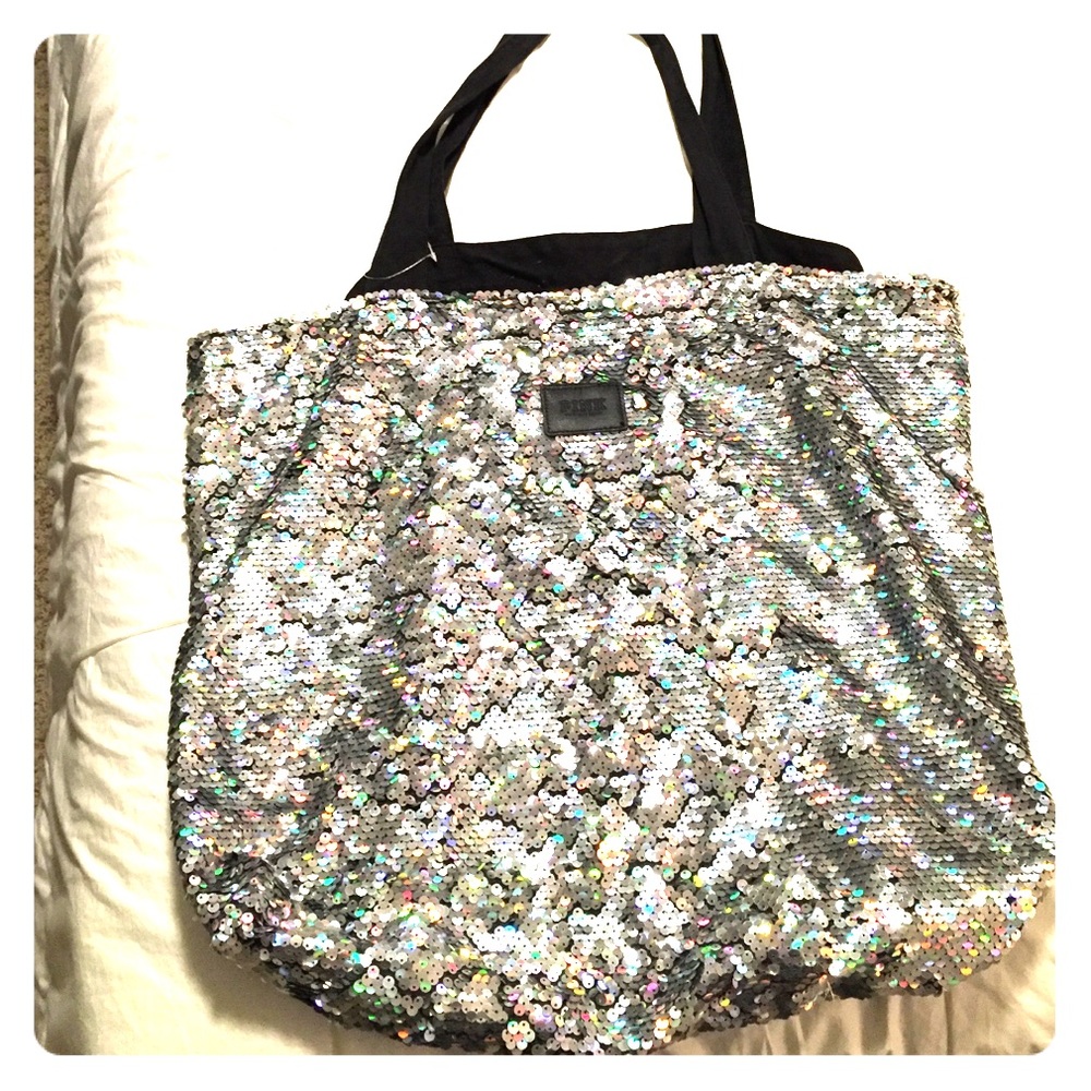 PINK SPARKLY BAG