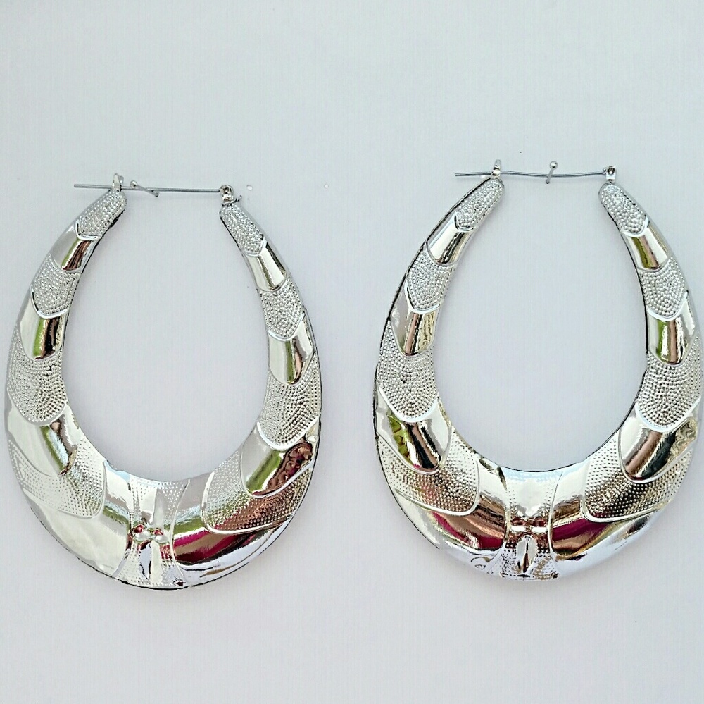 90's Style oversized hoops